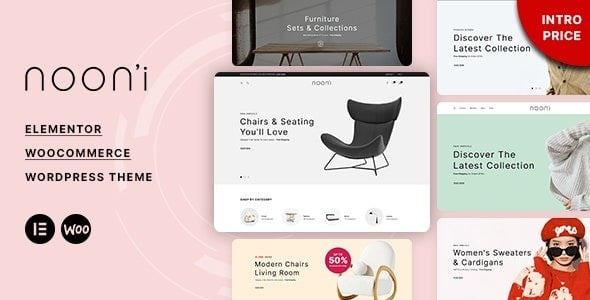 Nooni - Furniture & Fashion WooCommerce Theme