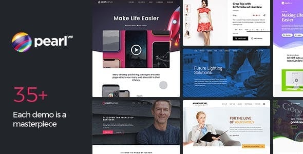 Pearl - Corporate Business WordPress Theme