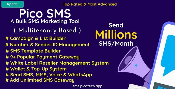 PicoSMS SMS Marketing Tool