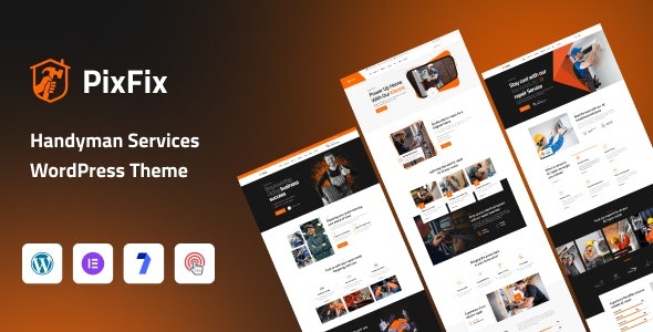 PixFix Handyman Services WordPress Theme