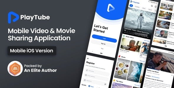 PlayTube IOS Sharing Video Script Mobile IOS Native Application