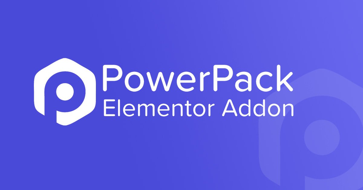 PowerPack Addons for Elementor Pro -