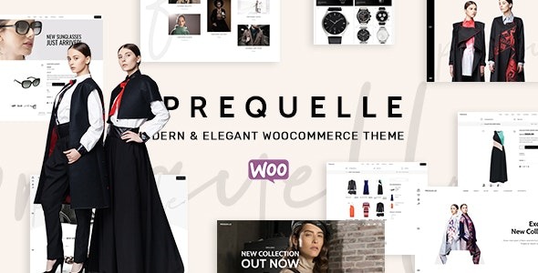 Prequelle Elegant and Modern WooCommerce Theme