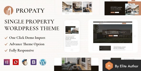 Propaty - Single Property WordPress Theme