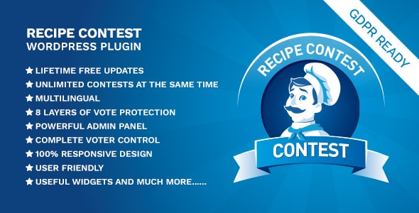 Recipe Contest WordPress Plugin