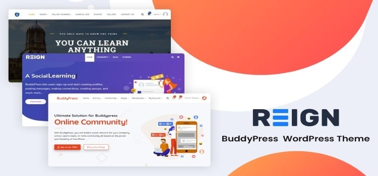 Reign - BuddyPress & bbPress WordPress Theme