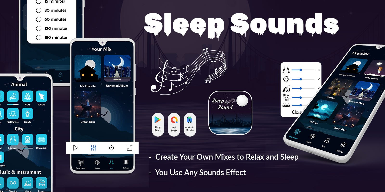 Relaxing Music - Android App Source Code