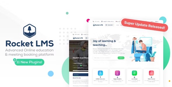 Rocket LMS + Universal Plugins Bundle for Rocket LMS