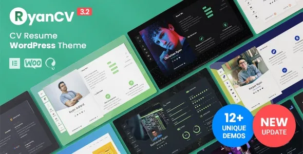 RyanCV - Resume-CV-vCard Theme