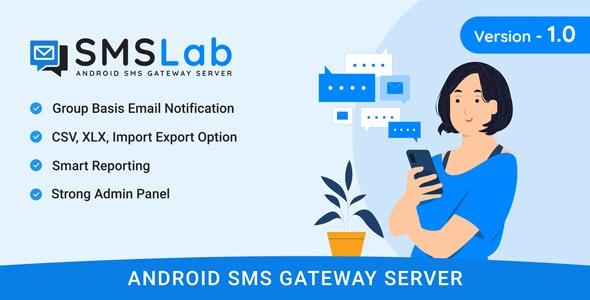 SMSLab - Android Based SMS Gateway Server