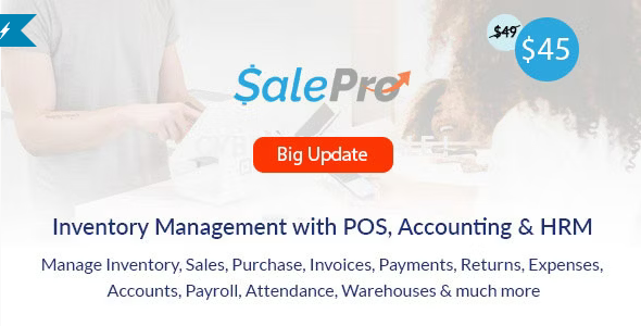 SalePro - Inventory Management System with POS