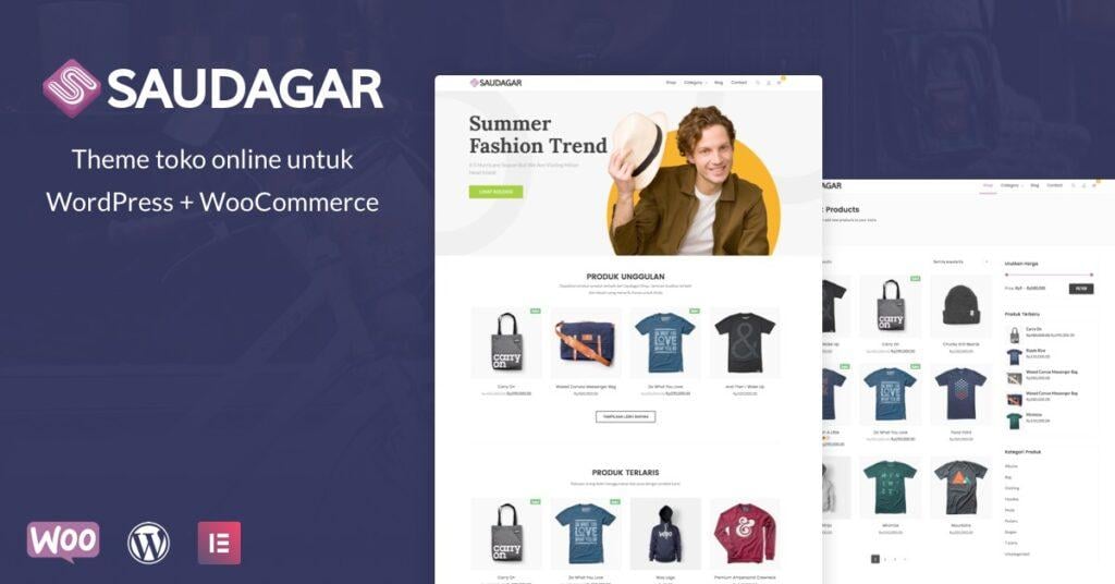 Saudagar WP - WordPress Online Store Theme