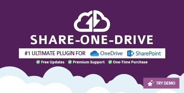 Share-one-Drive OneDrive - Plugin for WordPress