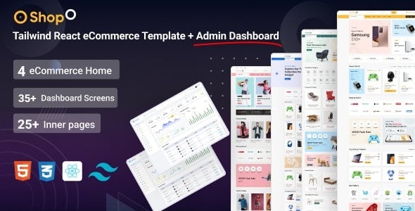 Shopo - Tailwind React eCommerce Template