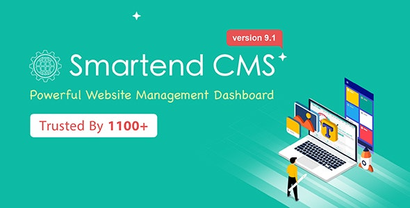 SmartEnd CMS - Laravel admin dashboard