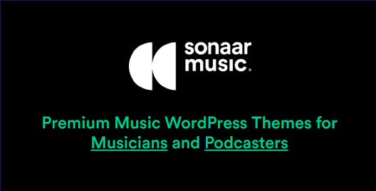 Sonaar Music - Premium Music WordPress Themes for Musicians and Podcasters (All themes)