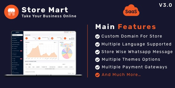 StoreMart - SaaS Grocery delivery system [Extended Version]