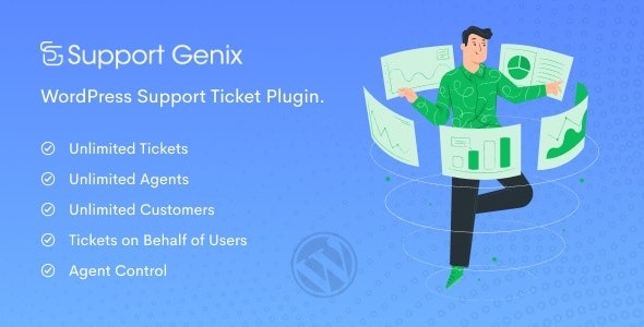 Support Genix WordPress Support Ticket Plugin