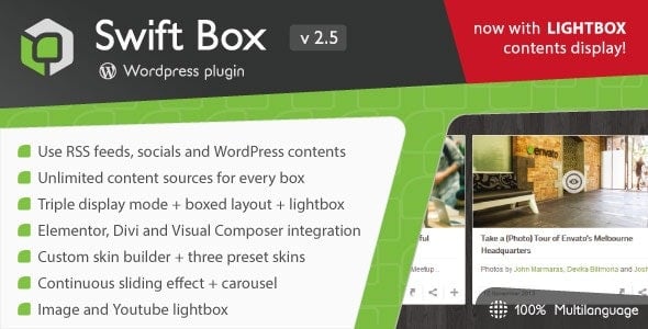 Swift Box WordPress Contents Slider and Viewer