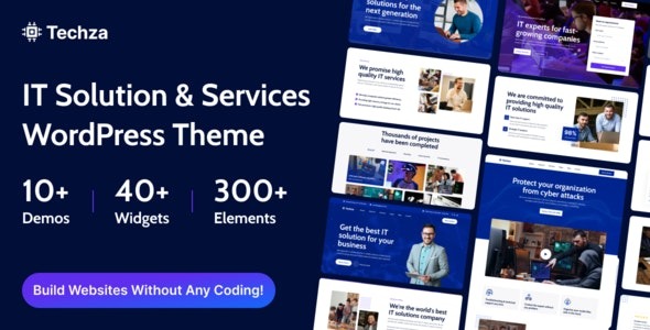 Techza - IT Solutions - Technology WordPress Theme