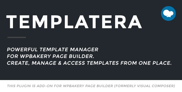 Templatera Template Manager For Visual Composer