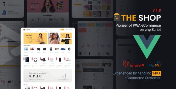 The Shop - PWA eCommerce cms