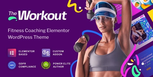 The Workout - Trainer Fitness WordPress Theme