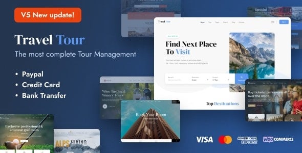 Travel Tour Travel Booking WordPress