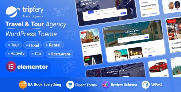 Tripfery - Travel & Tour Booking WordPress Theme