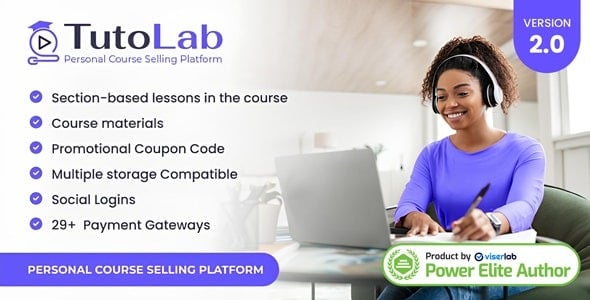 TutoLab Personal Course Selling Platform