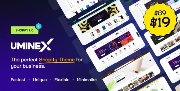 Uminex - Fastest Shopify Theme