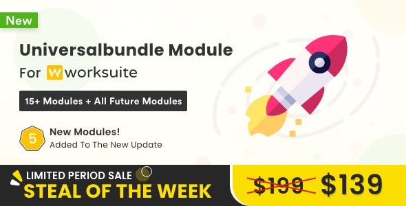 Universal Modules Bundle for Worksuite CRM