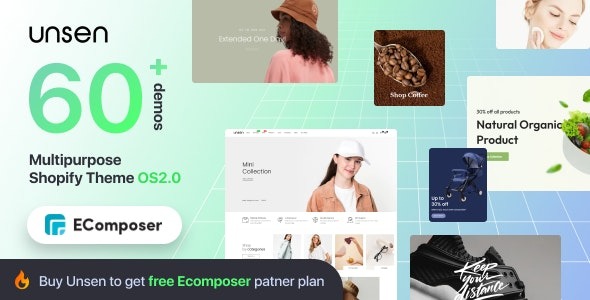 Unsen - Multipurpose Shopify Theme OS