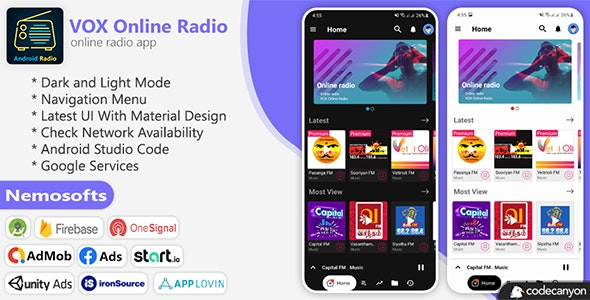 VOX Android Online Radio