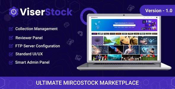 ViserStock Ultimate Microstock Marketplace