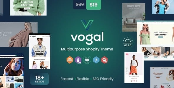 Vogal - Multipurpose Shopify Theme