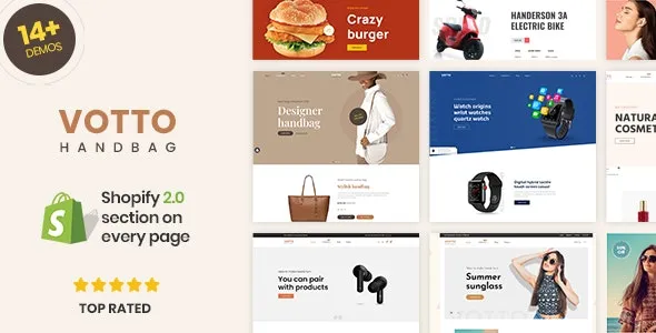 Votto The Single product Multipurpose Shopify Theme