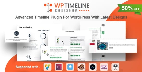 WP Timeline Designer Pro WordPress Timeline Plugin