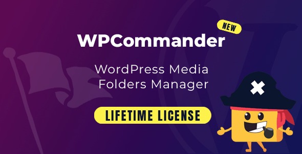 WPCommander WordPress Media Folder Manager