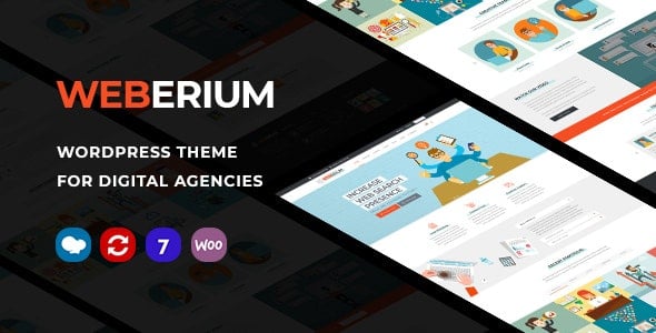 Weberium - Responsive Theme Tailored for Digital Agencies