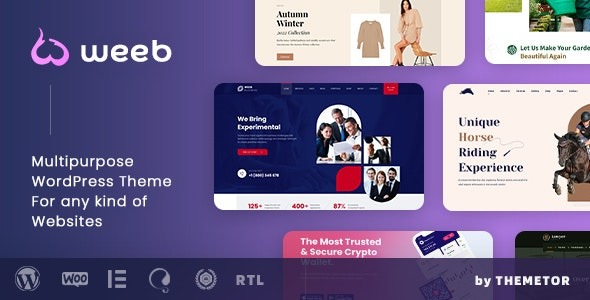 Weeb - Multipurpose Elementor Website Builder