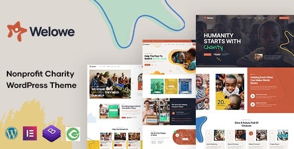 Welowe Nonprofit Charity WordPress Theme