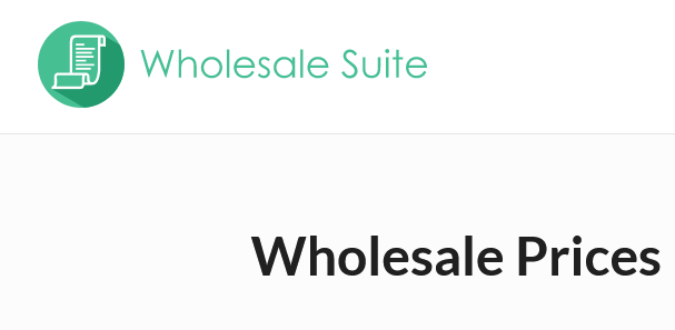 Wholesale Prices Premium WooCommerce