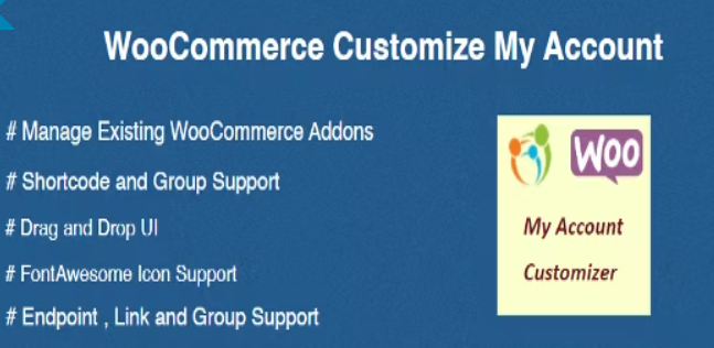 WooCommerce Customize My Account Pro