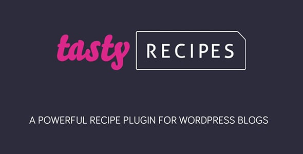 WpTasty Tasty Recipes Plugin