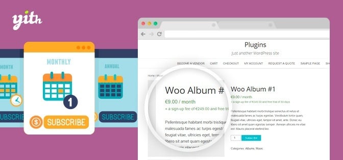 YITH WooCommerce Subscription Premium