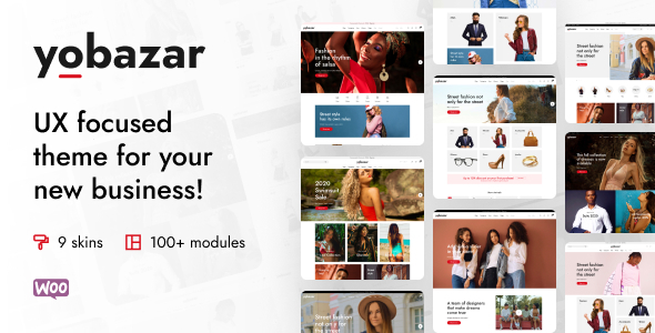 Yobazar - Elementor WooCommerce WordPress Theme