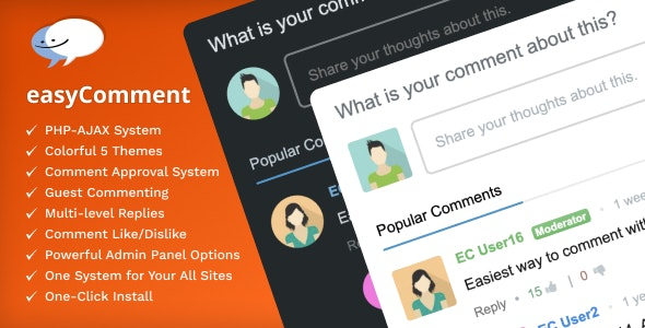 easyComment PHP Comment Script