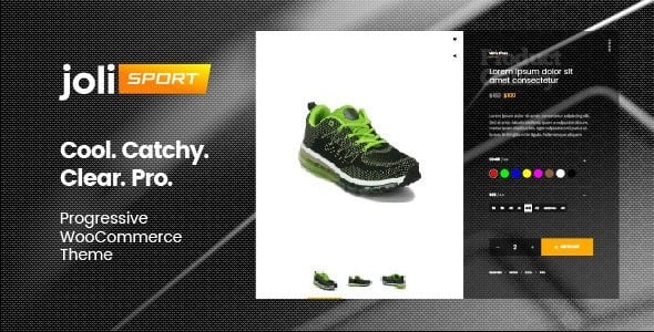 joli-sport Progressive WooCommerce Theme