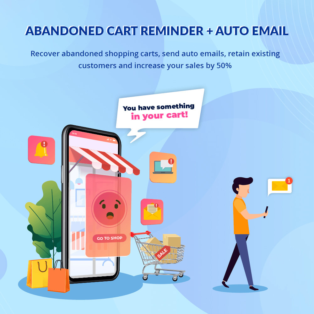 Abandoned Cart Reminder: Auto Email & Remarketing - PrestaHero